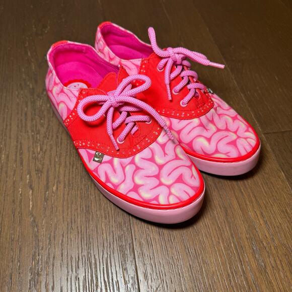 Hot Chocolate Design Brain Worms Casual Sneaker Size 6 - Picture 1 of 8